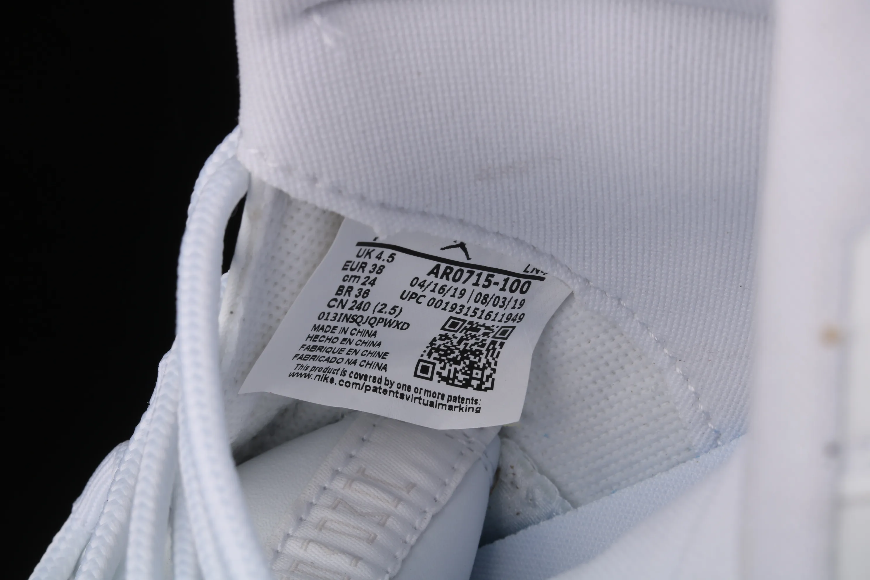 All categories Air Jordan Jordan series basketball shoes Air Jordan 11 Air Jordan 11 Metallic Silver AJ11 Joe 11 Swarovski Starry AR0715-100